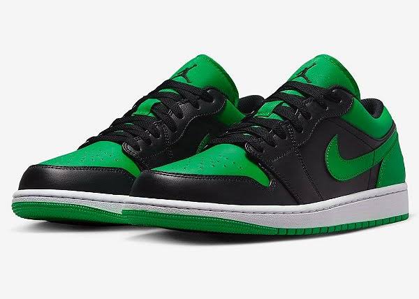 NIKE AIR JORDAN 1 LOW LUCKY GREEN – Time Machine