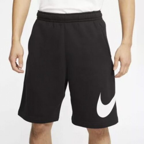 NIKE BERMUDA MOLETOM PRETO