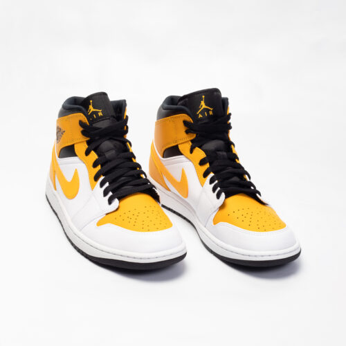 NIKE AIR JORDAN 1 MID UNIVERSITY GOLD - Image 3